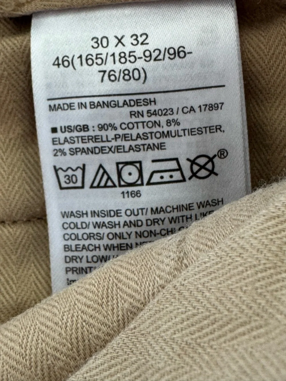Banana Republic Men's Stone Wash Gray Casual Chino Pants 30x32